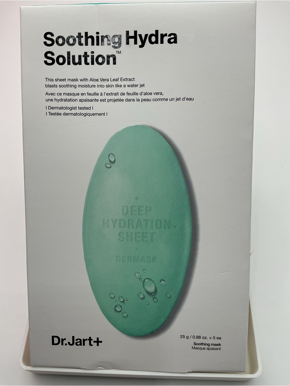 Dr. Jart Soothing Hydra Solution Pro Mask 5pc NIB